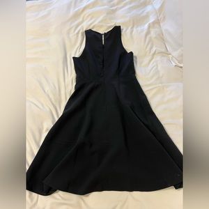 Black formal sleeveless dress